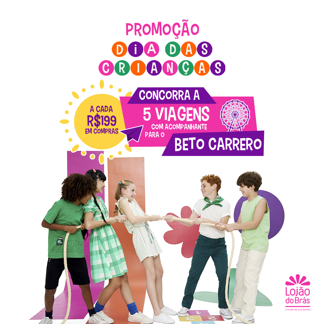 Promoção Dia das Crianças 2024 - Banner Mobile